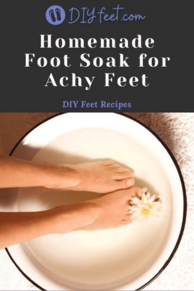 Homemade Foot Soak for Achy Feet