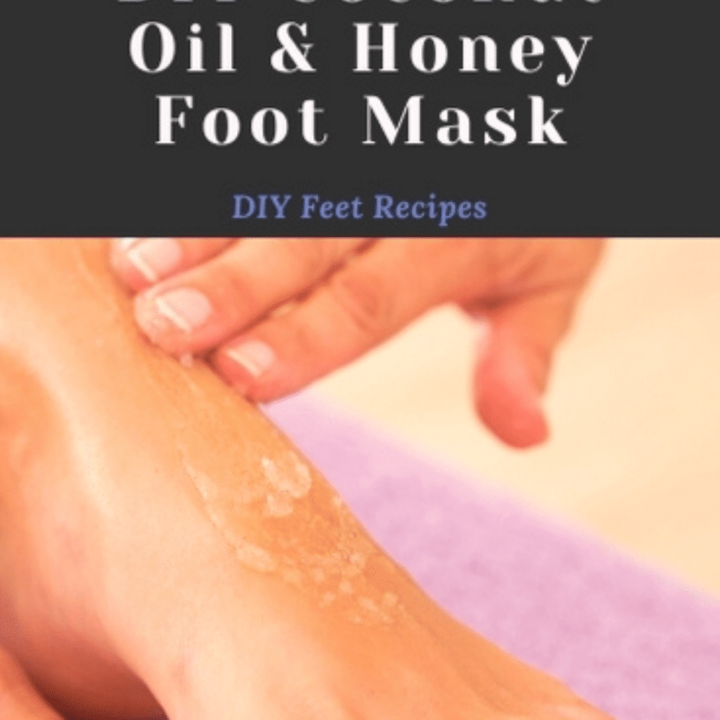 coconut oil foot mask treatment